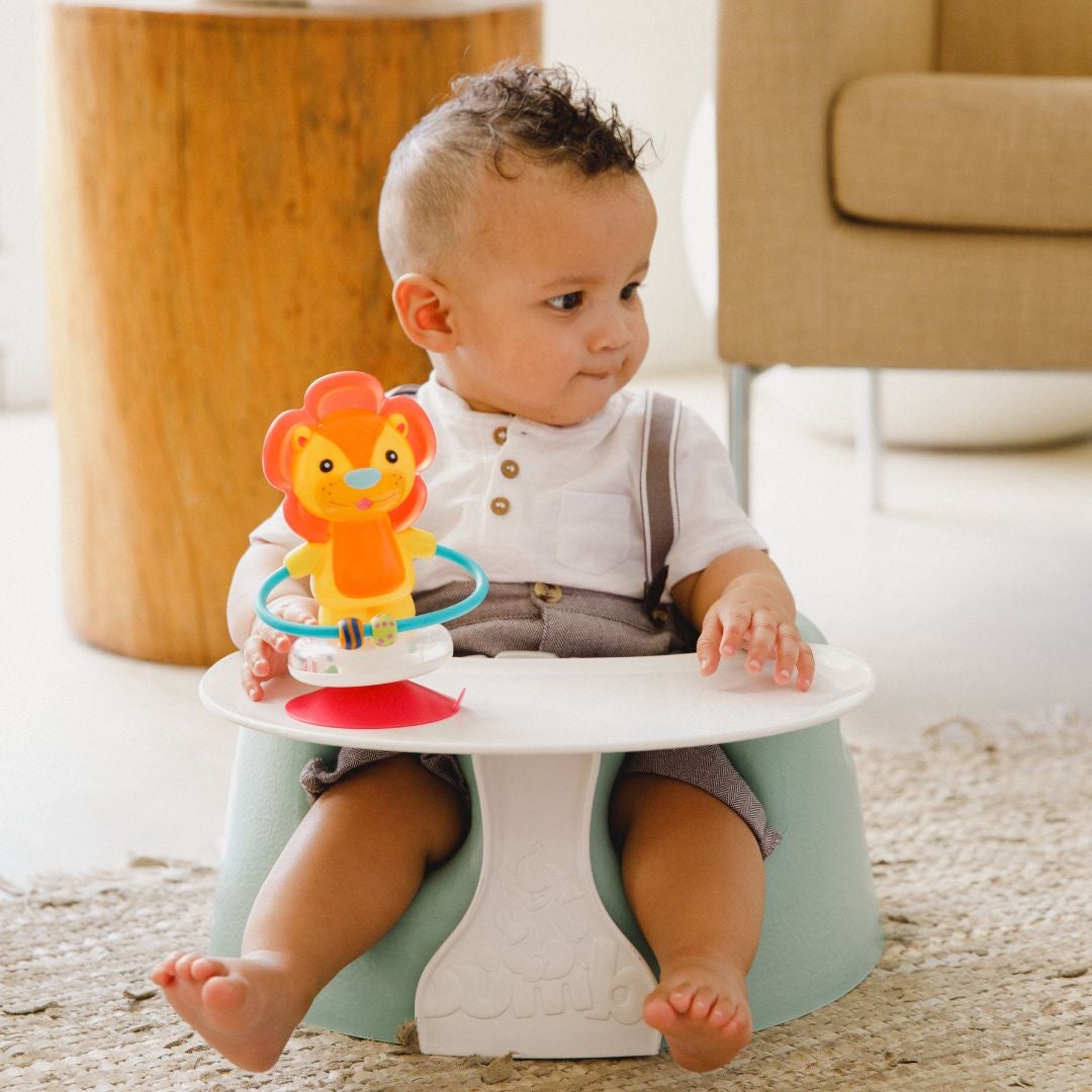 Bumbo babysitter floor seat lekbord Pyret & Snäckan