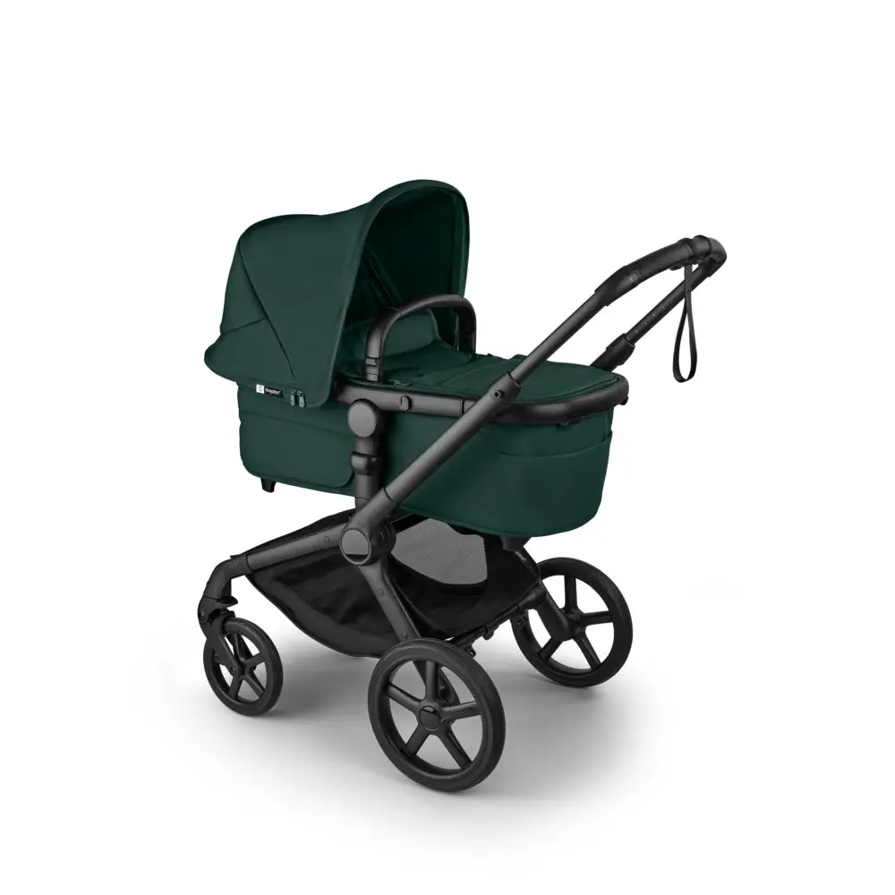 Bugaboo Fox 5 renew barnvagn black/fern green