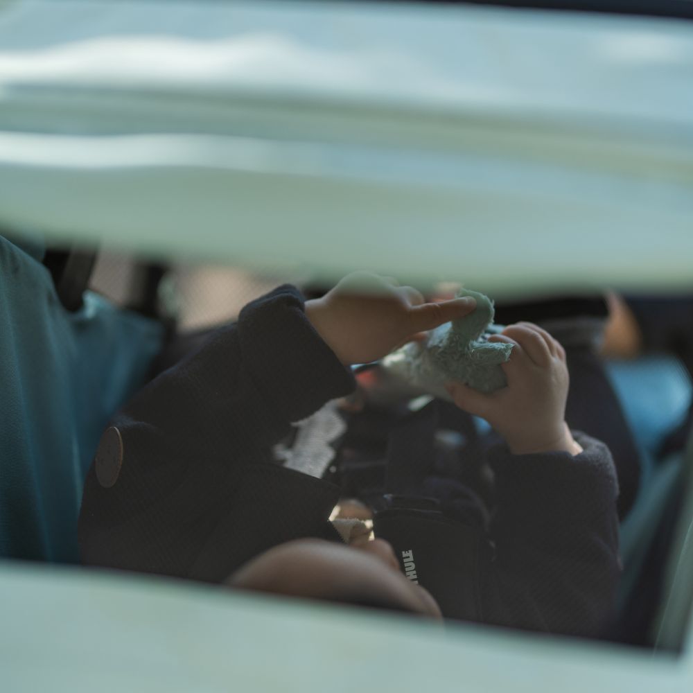 Thule Spring 2 Barnvagn Mid Blue on Black