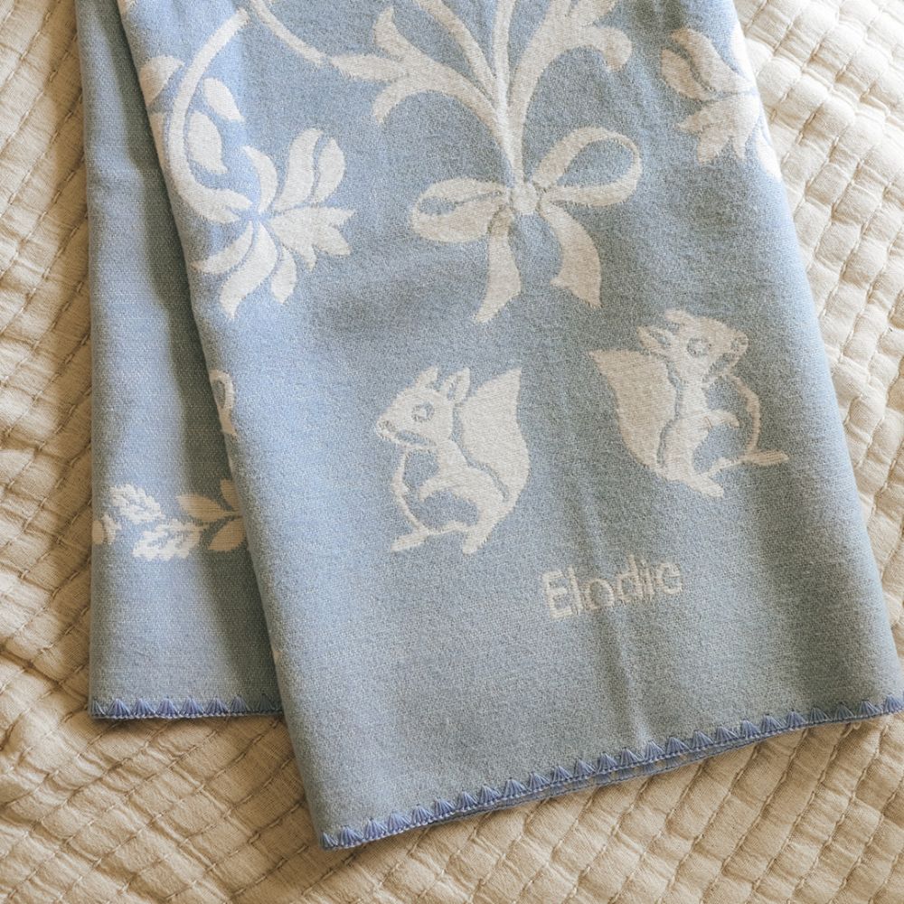 Elodie Details Jacquardfilt Blueberry blue