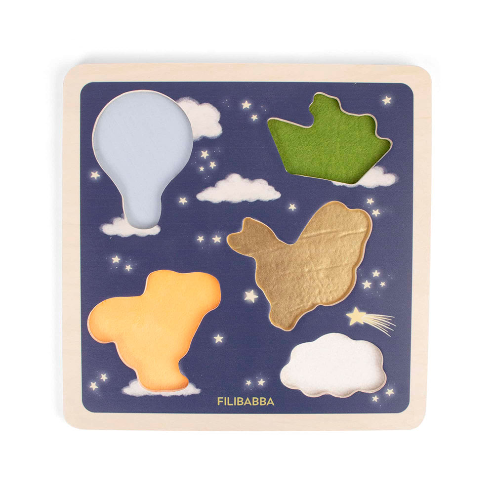 Filibabba träpussel Little Adventurers