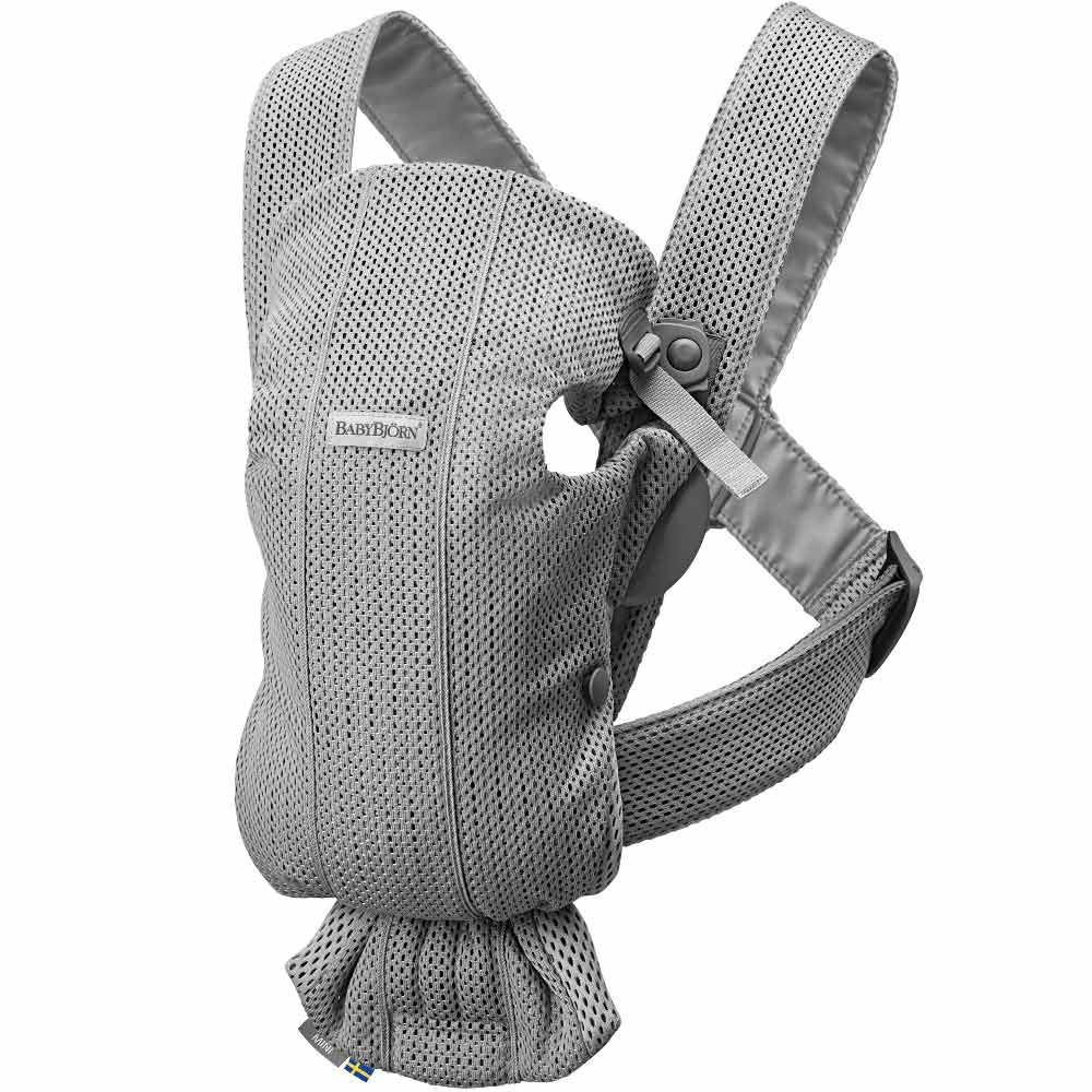Babybjörn Bärsele Mini Mesh 3D Grå