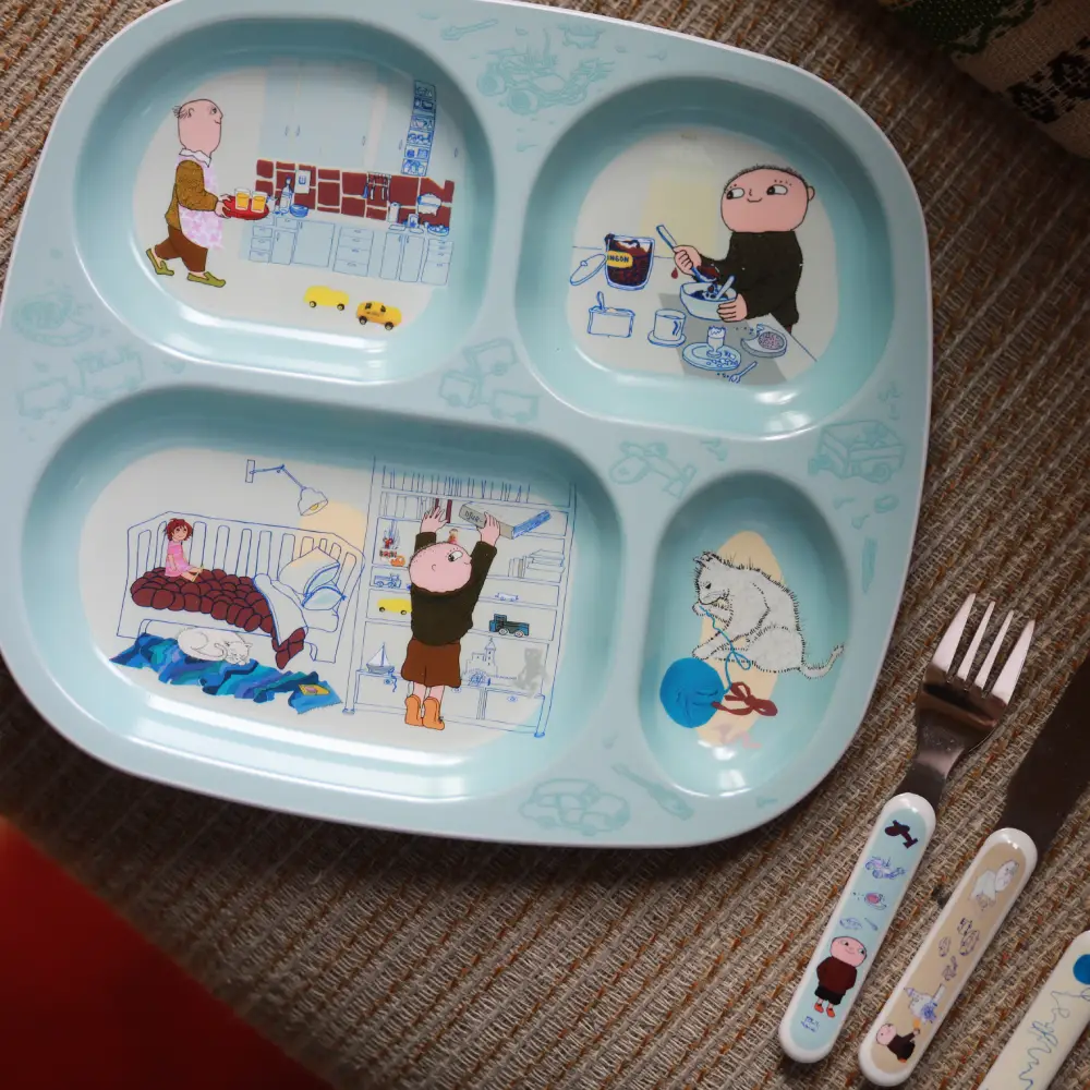 Rätt start Alfons Åberg Facktallrik