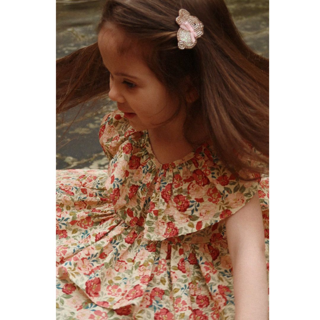 Konges Slöjd 2 Pack Hårspännen Bunny