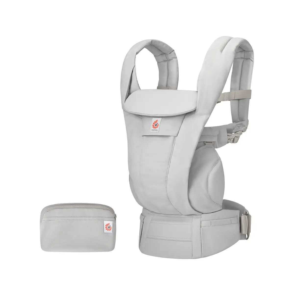 Ergobaby Omni Deluxe Cotton bärsele- Pearl Grey
