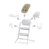 Cybex Lemo barnstol 4In1 Set All White 