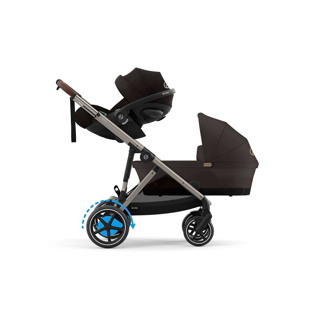 Cybex eGAZELLE S sittvagn Chocolate Brown