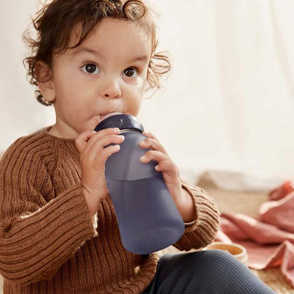 Everyday Baby nappflaska värmeavkännande Healthy + 240 ml - Blueberry