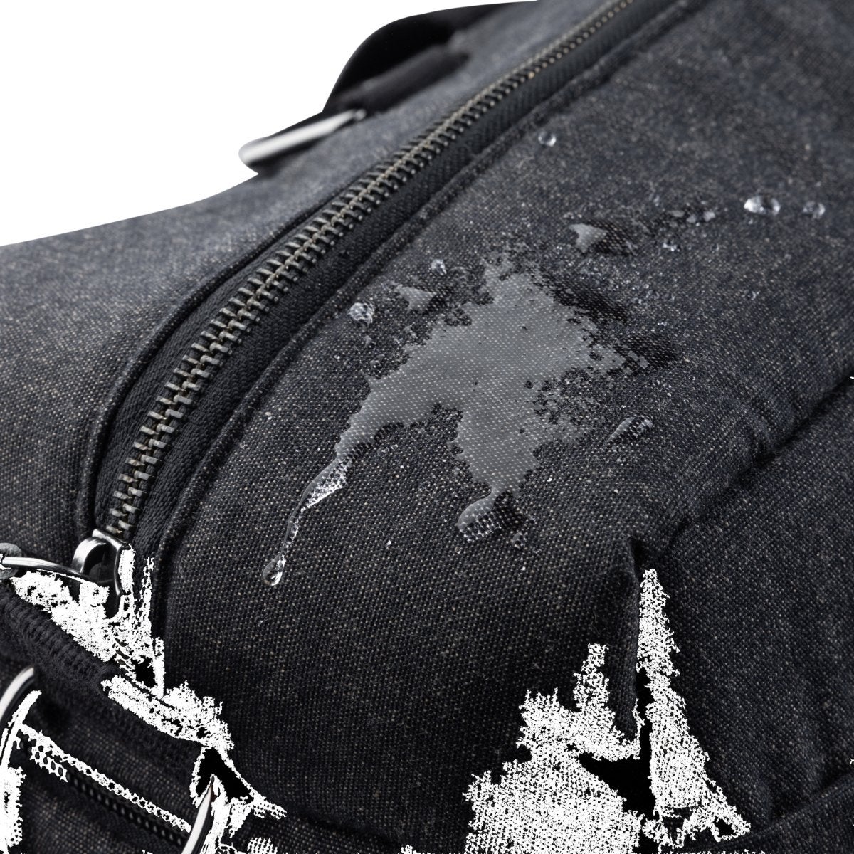Sebra On-the-go skötväska dark grey melange