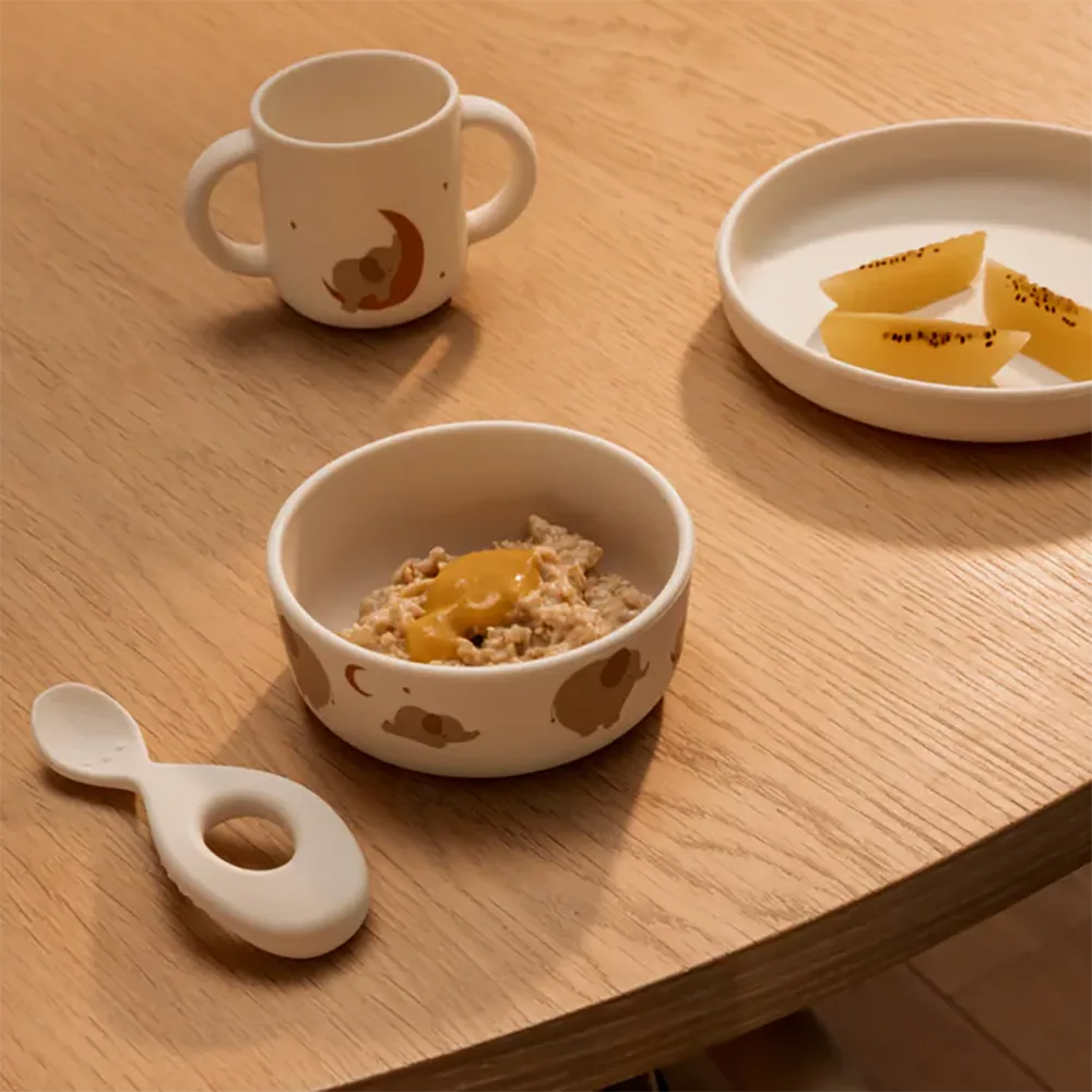 Liewood Vivi matset silikon Elephant / Creme de la creme