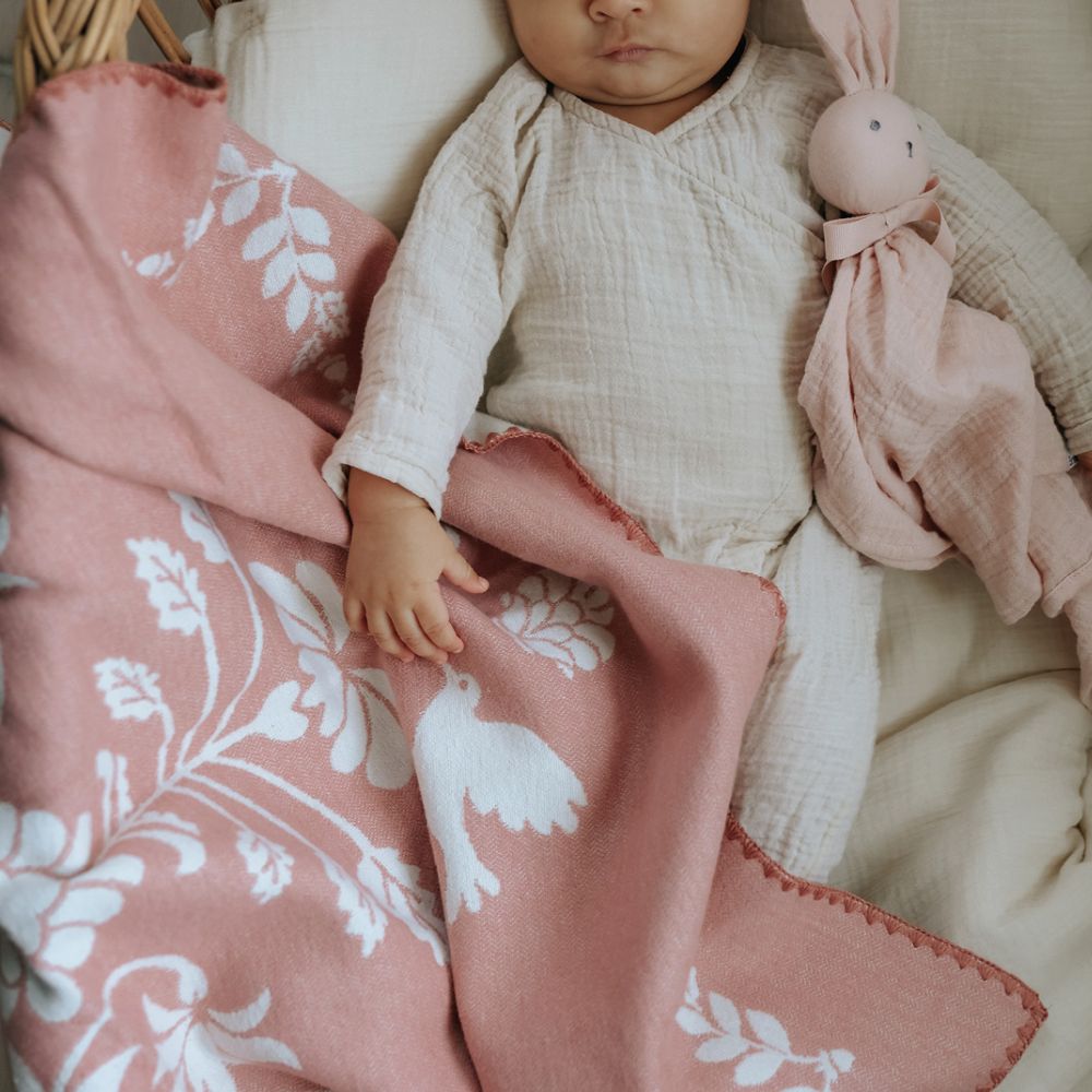 Elodie Details Jacquardfilt mullberry pink