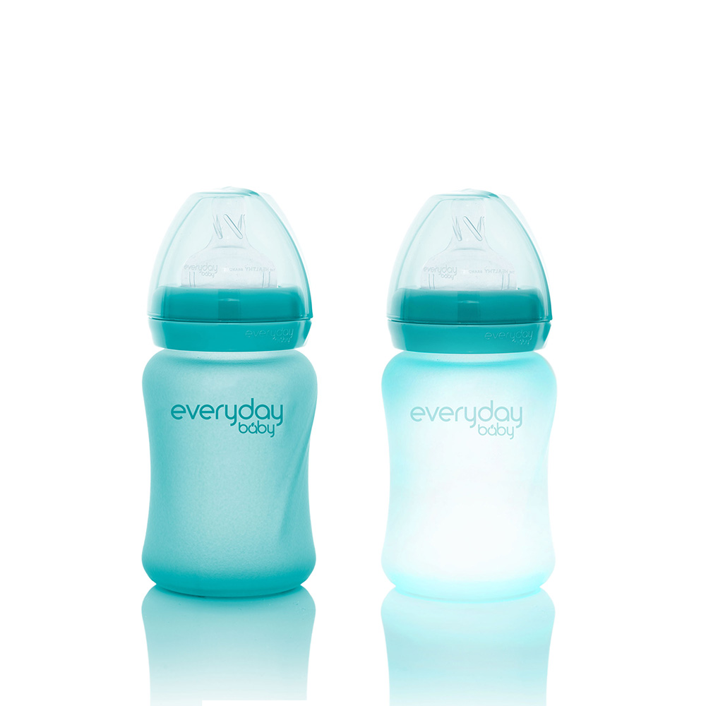 Everyday baby värmeavkännande nappflaska - 150ml Turkos