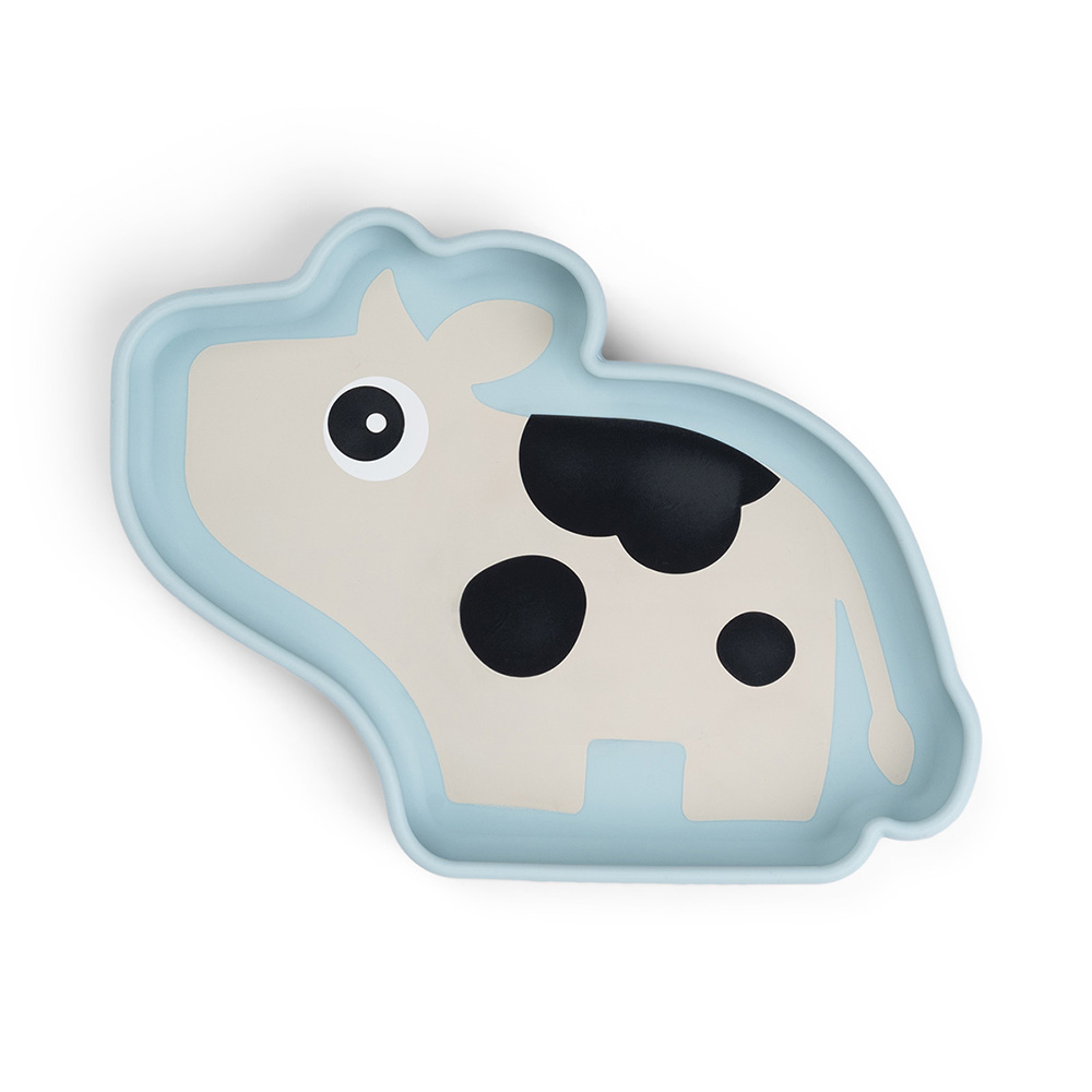 Done by Deer silikon snackstallrik Dotti Blue