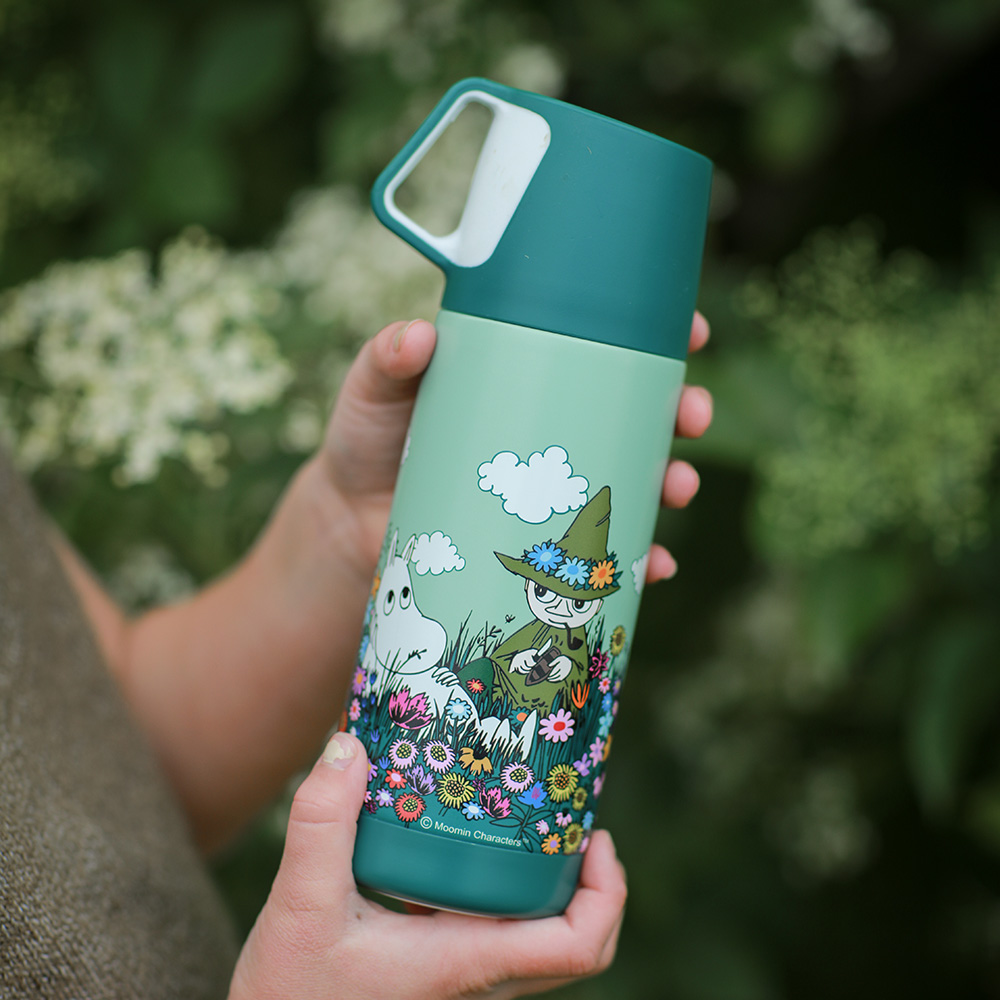 Rätt Start Mumin Äng Termos 350 ml grön