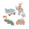 Done by Deer Jigsaw puzzle set Playground Colour mix