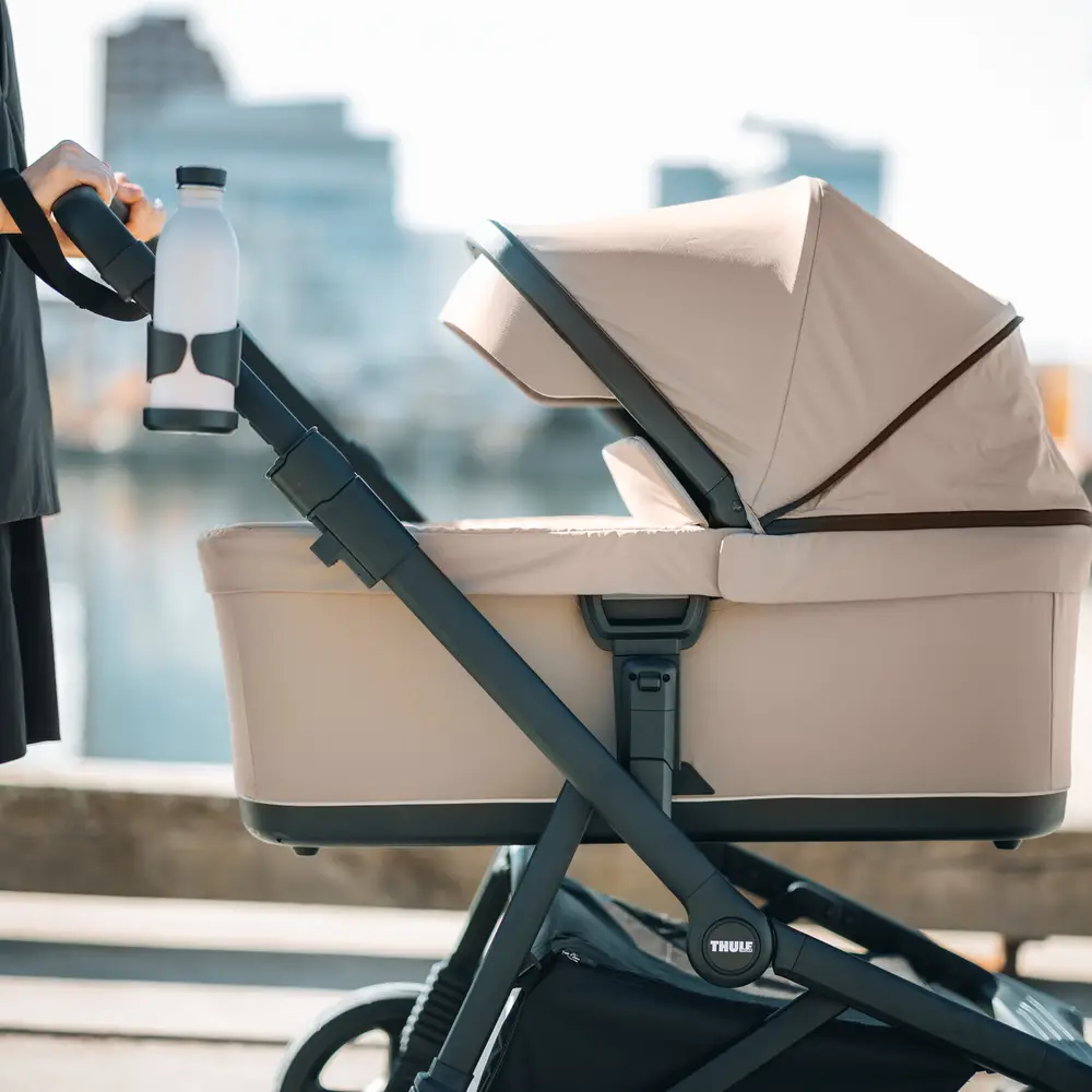 Thule Sleek 2 barnvagn bundle Tinted Taupe