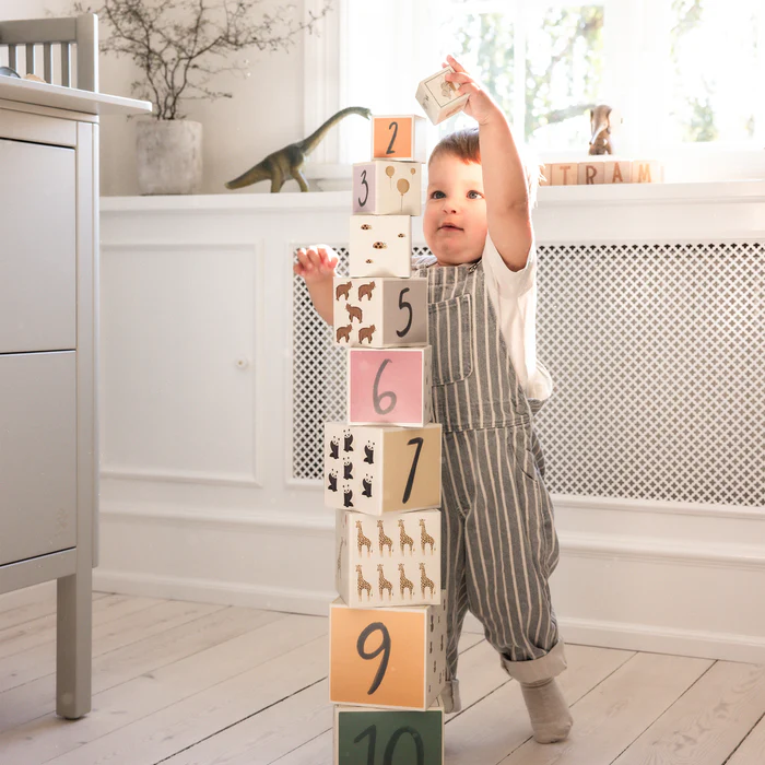 Sebra stapellådor 10-pack, World of Sebra