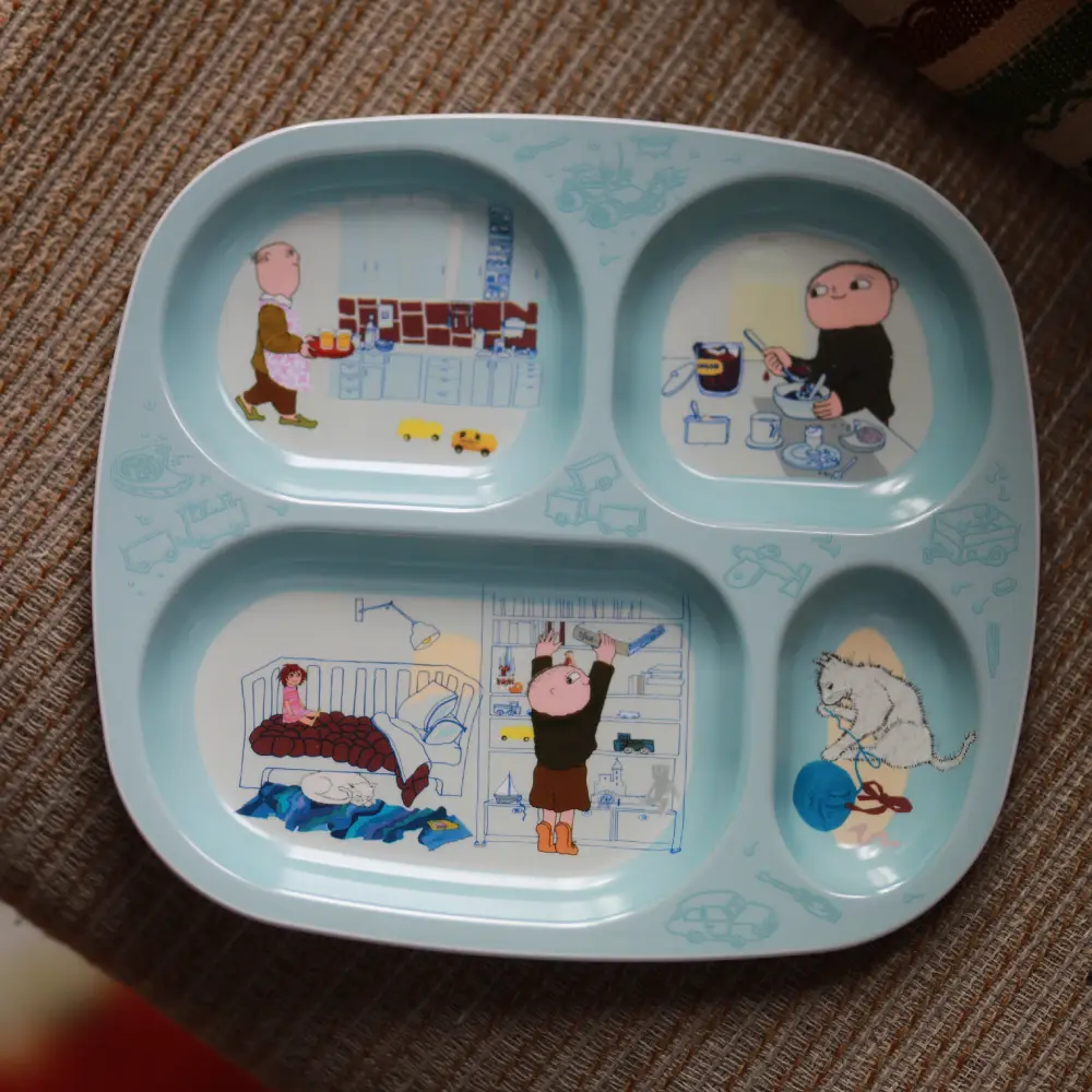 Rätt start Alfons Åberg Facktallrik