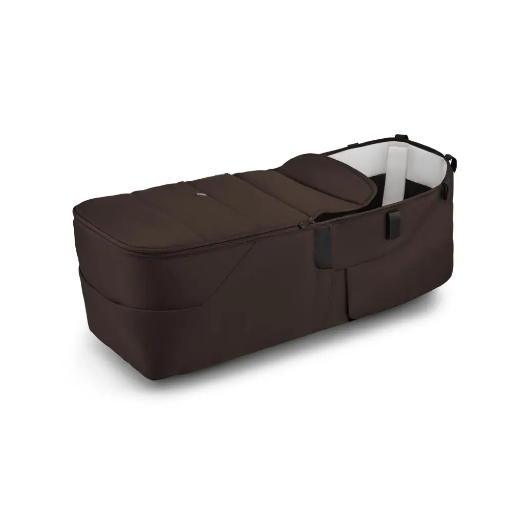 Bugaboo Donkey 6 tvilling liggdelsklädsel komplett Cocoa Brown