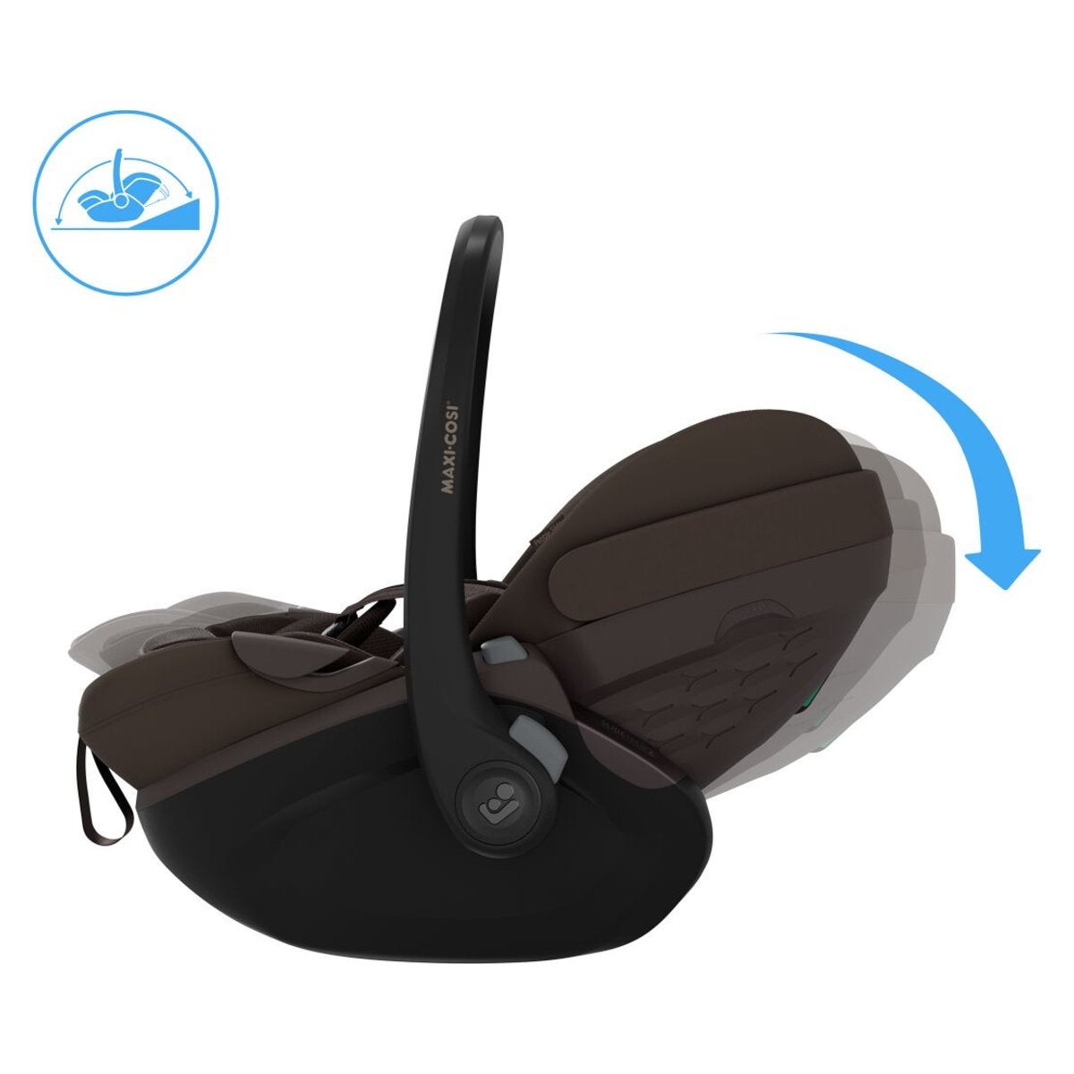 Maxi-Cosi Pebble Slide Pro babyskydd Espresso Brown