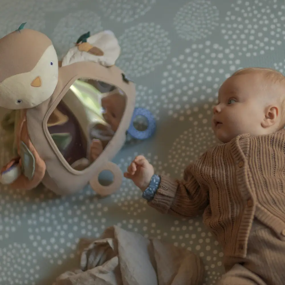 Sebra Aktivitetsleksak Blinky ugglan 