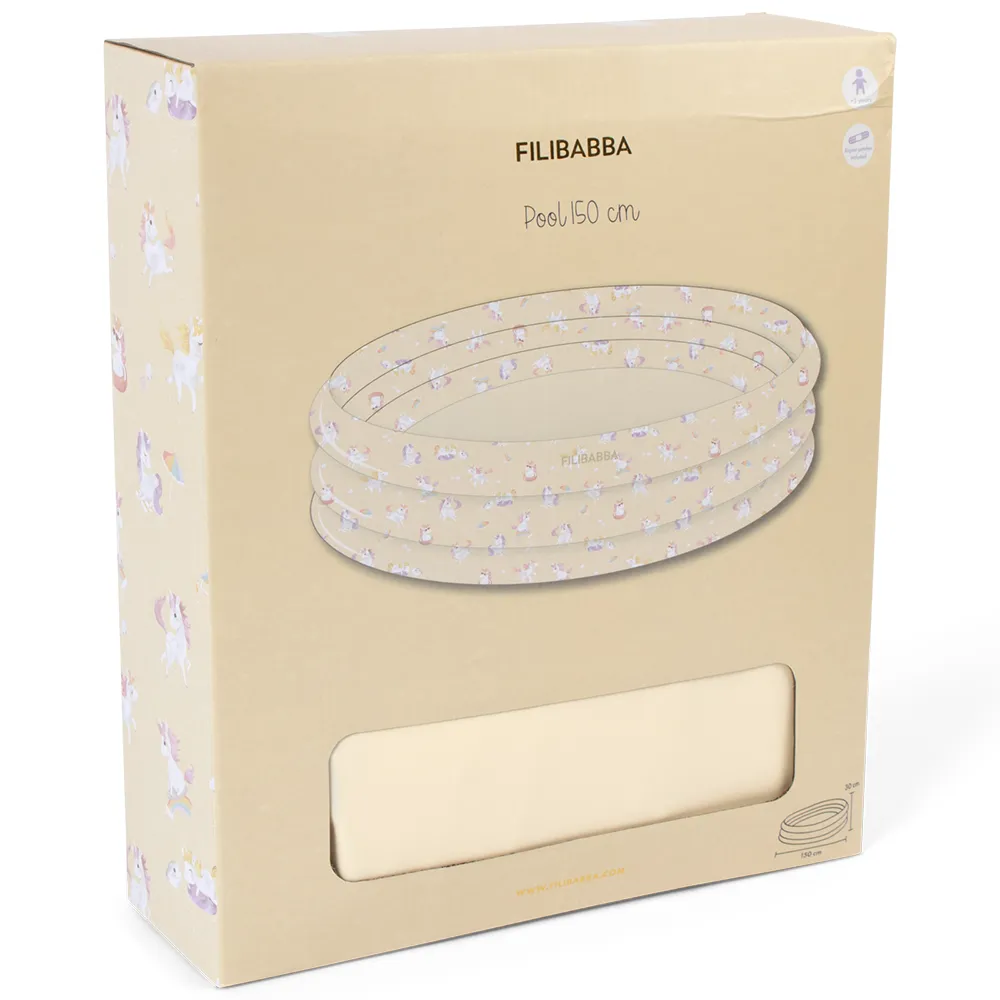 Filibabba pool 150 cm alfie – unicorn shores