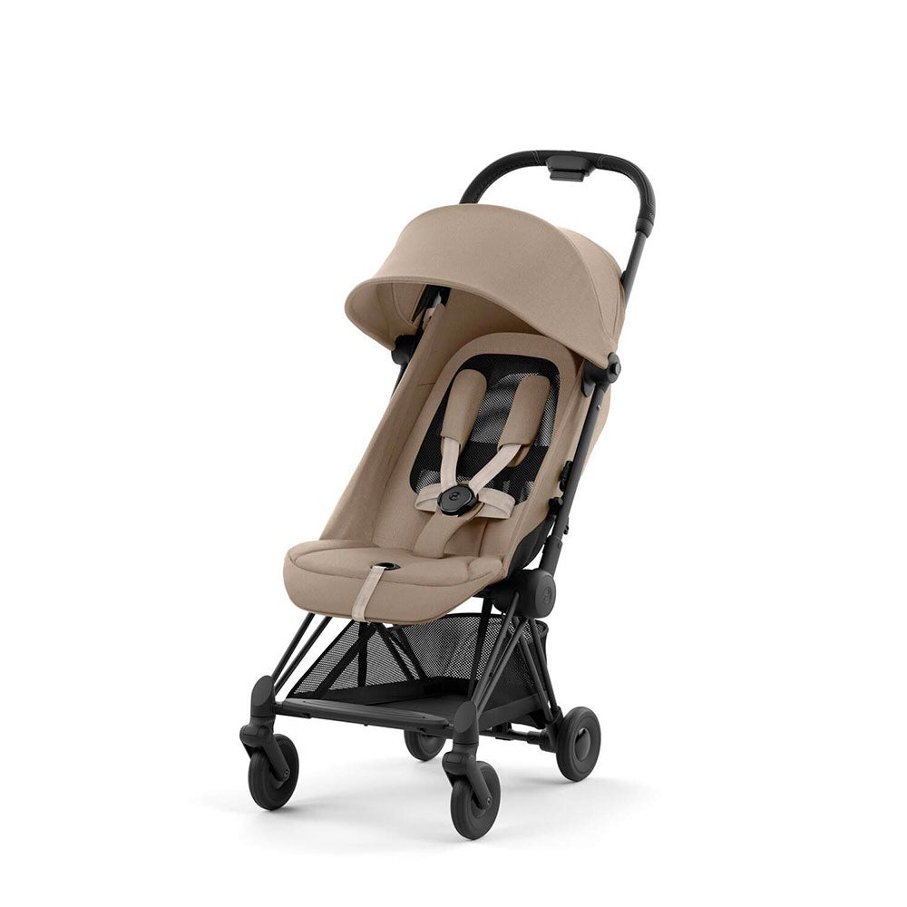 Cybex COYA resevagn Matt Black Cozy Beige 