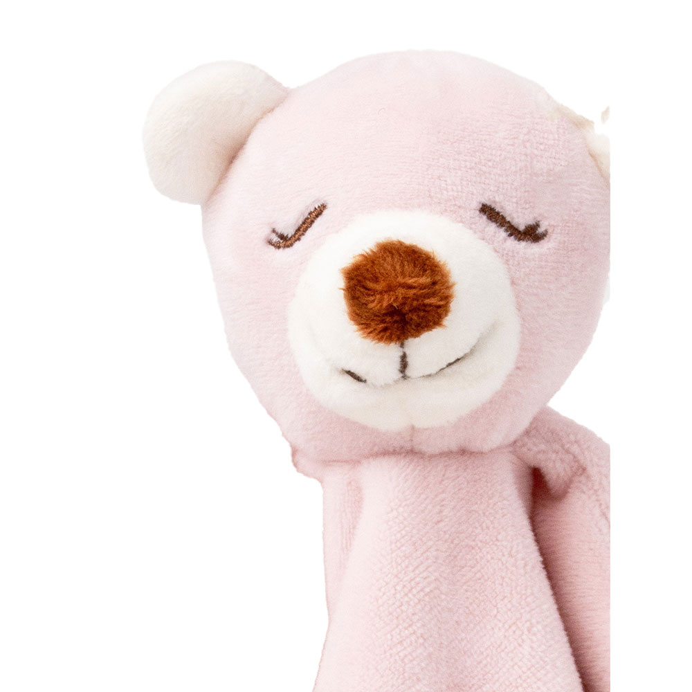 Teddykompaniet Diinglisar Snuttefilt Nalle Dimrosa