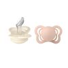 BIBS napp Couture 2-pack silikon 0-6m Ivory/Blush