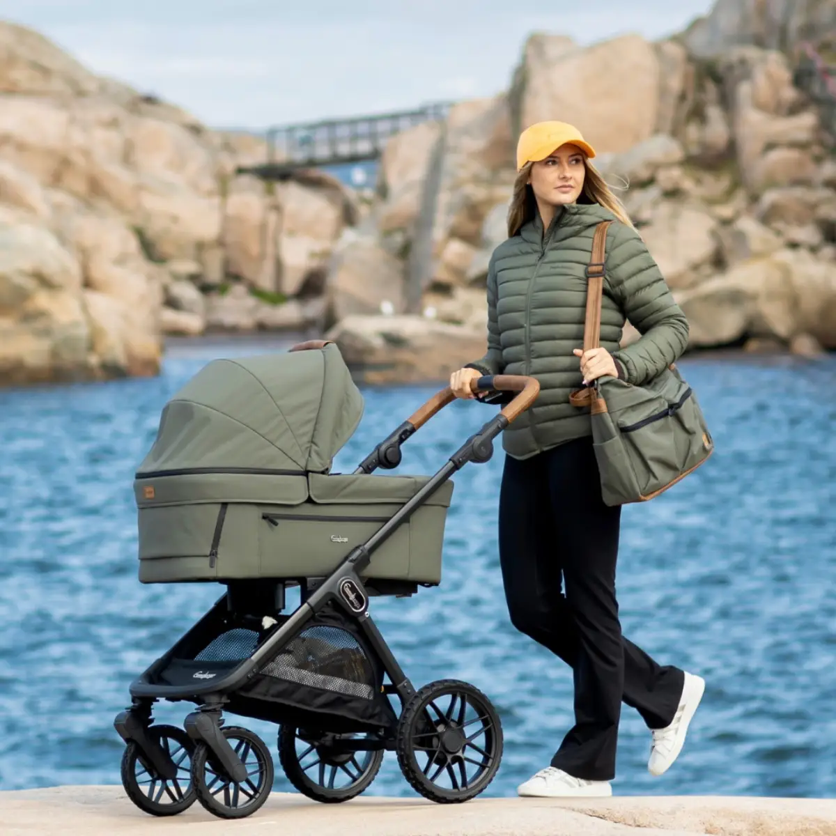 Emmaljunga Sento Pro Ergo+ Outdoor Green