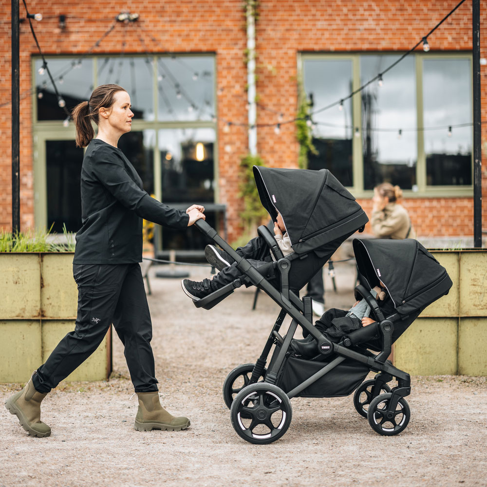 Thule Sleek 2 syskonvagn