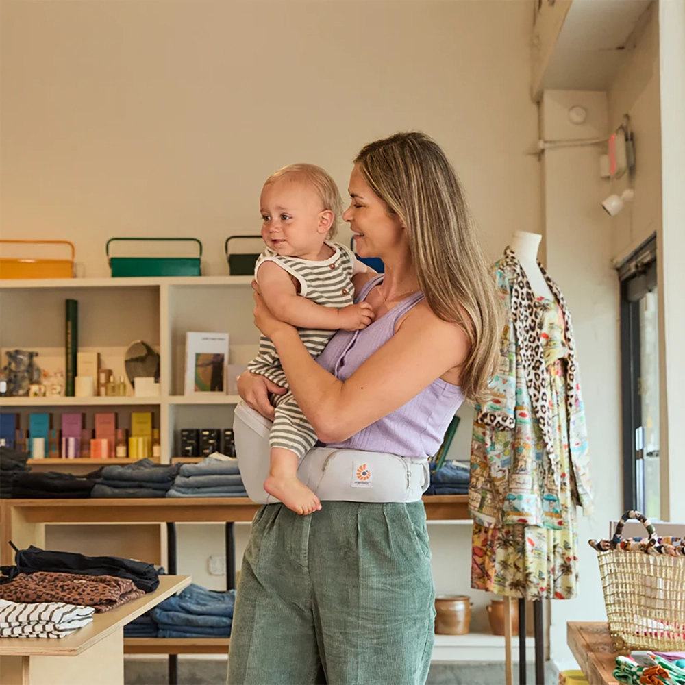 Ergobaby Lift höftsits Pearl Grey