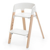Stokke Steps barnstol White/Natural