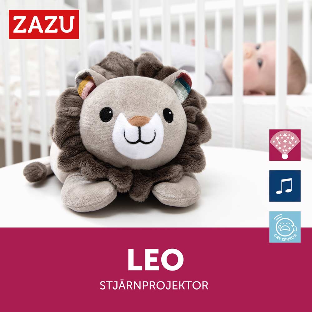 Zazu Leo the Lion nattlampa projektor