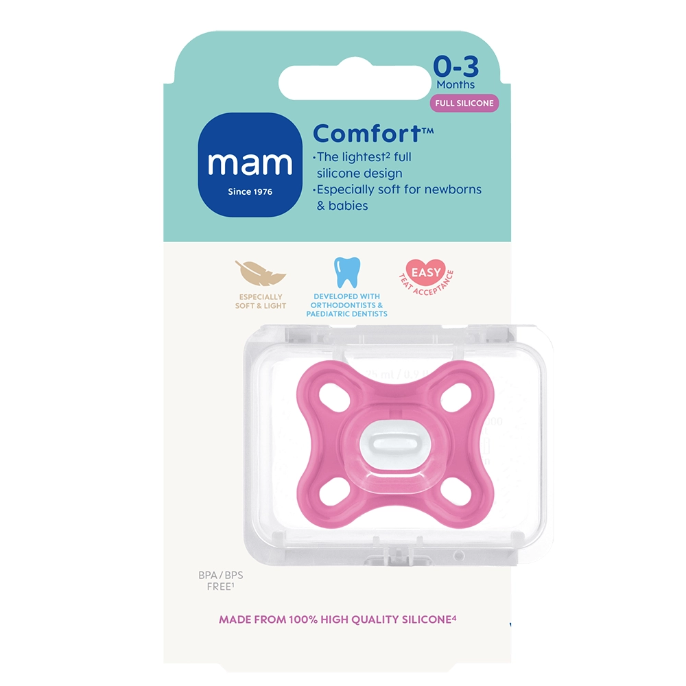 MAM Comfort 0-3 mån Rosa