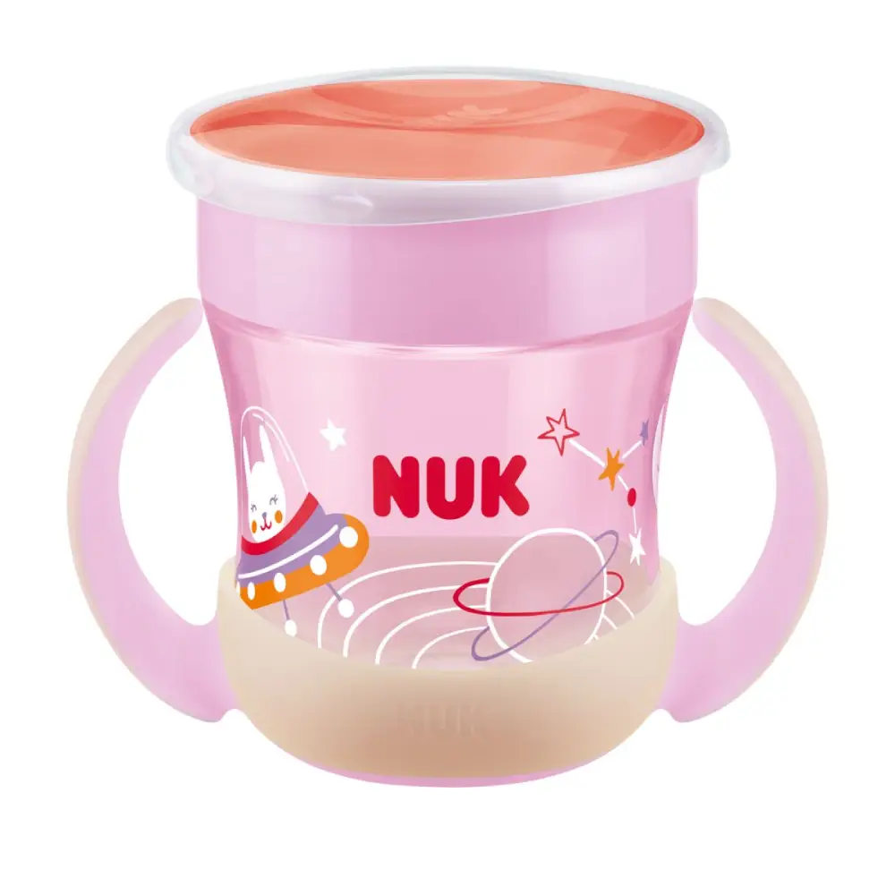 NUK Evolution Mini Magic Mugg Pink 6 m+