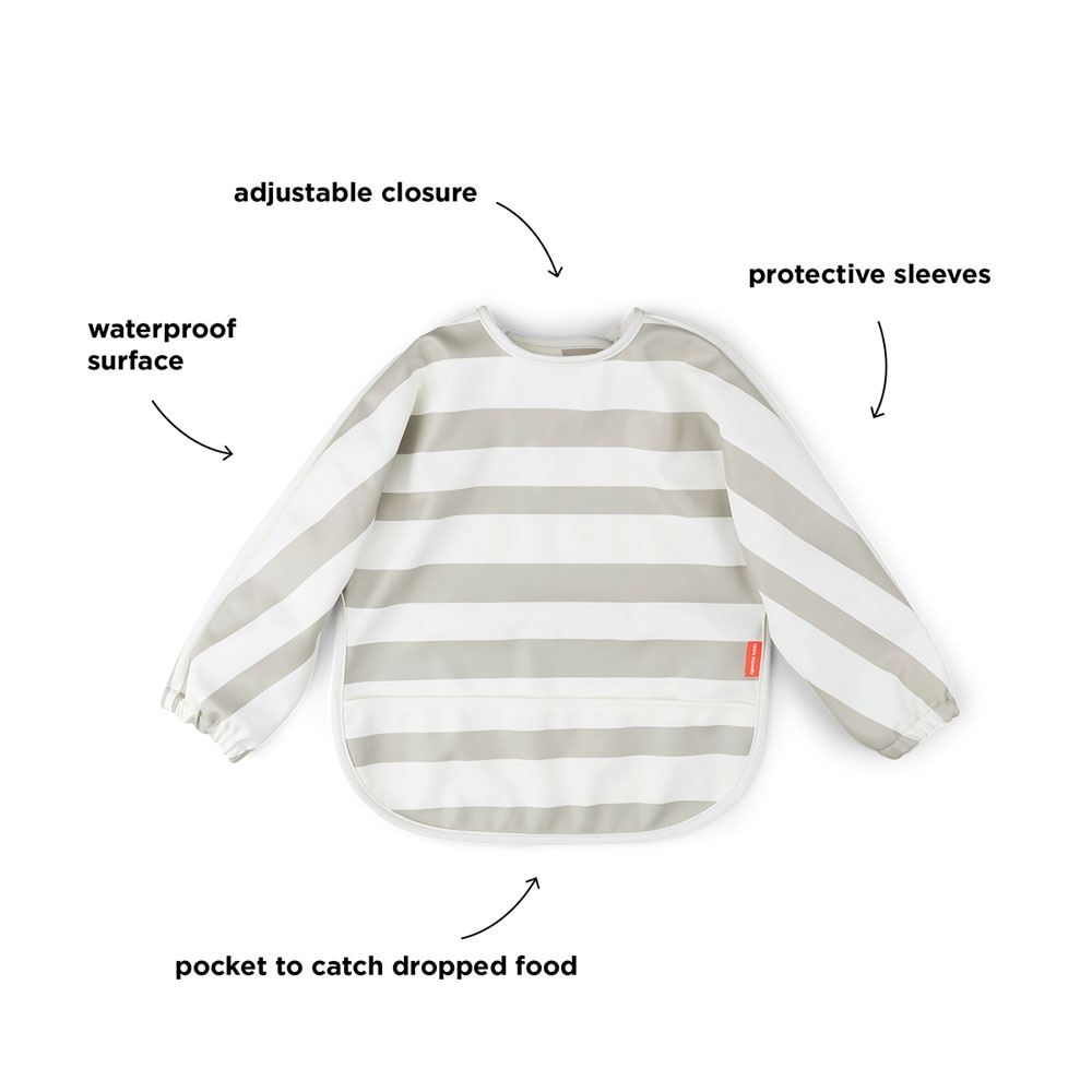 Done by Deer haklapp med ärm Stripes Sand