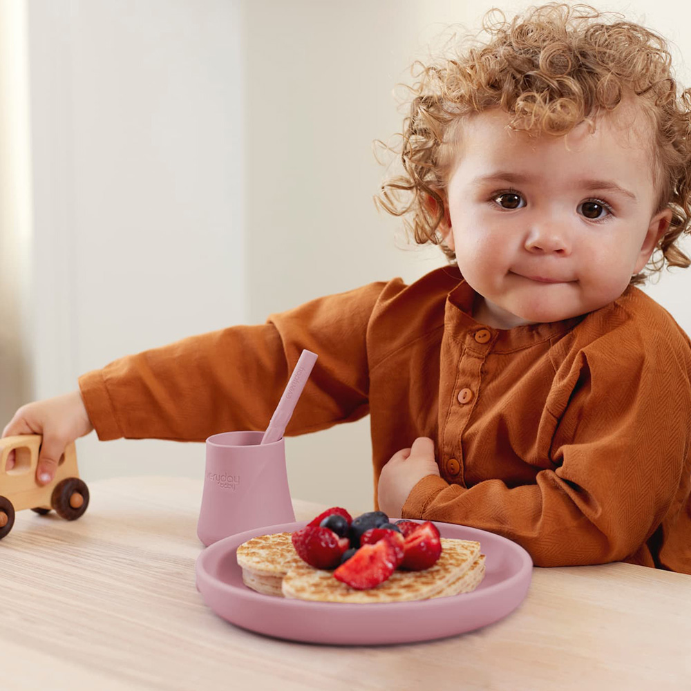 Everyday Baby silikon kopp Purple Rose