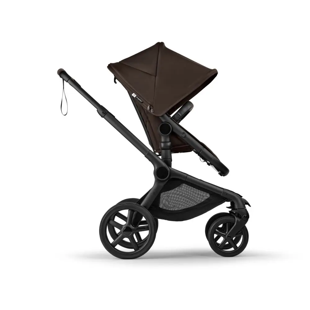 Bugaboo Fox 5 renew barnvagn black/cocoa brown
