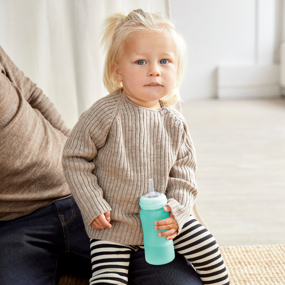 Everyday Baby nappflska Healthy + 150 ml - Mintgrön