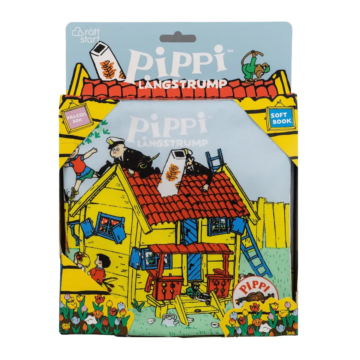 Rätt start Pippi Villa Villekulla Prasselbok
