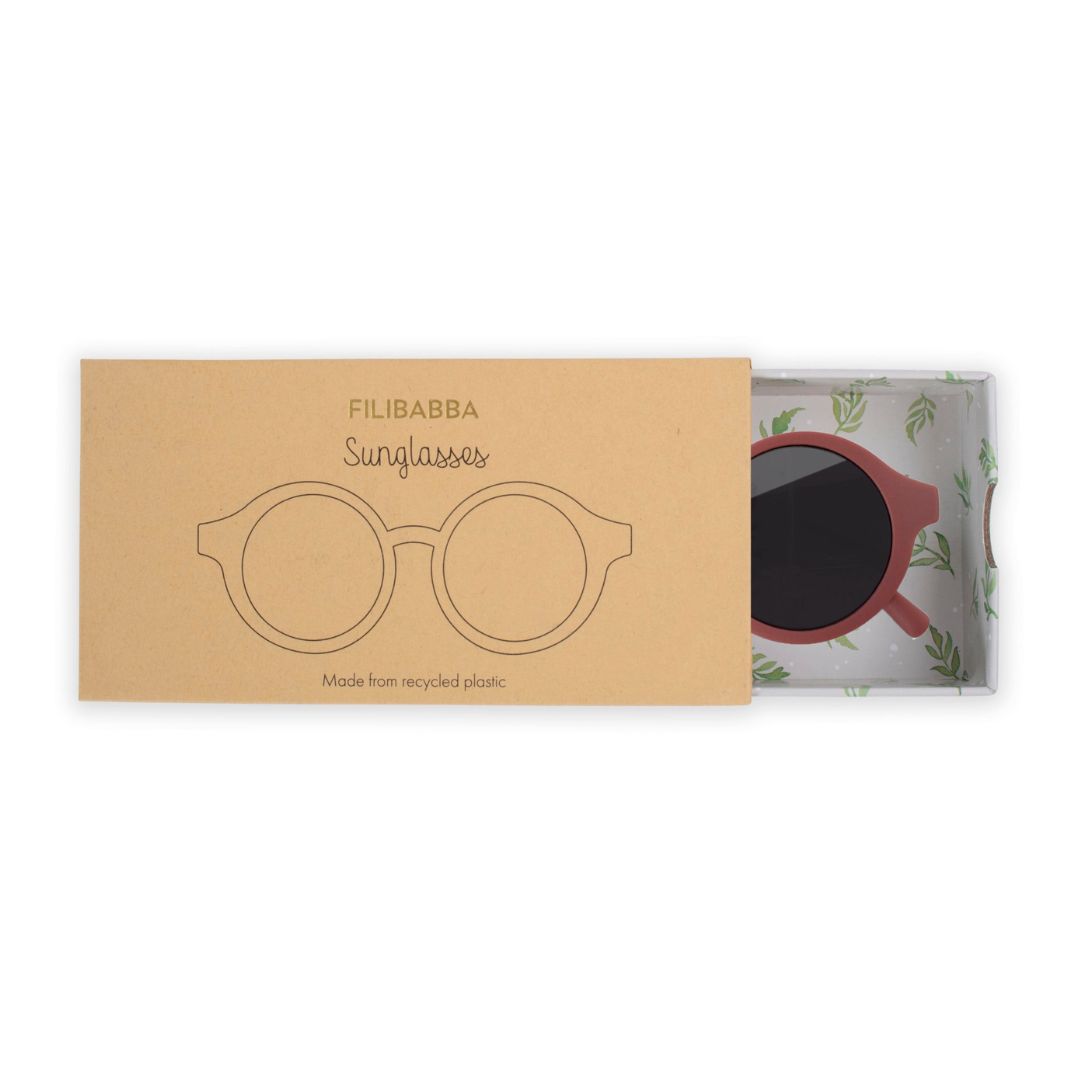 Filibabba Solglasögon för barn i återvunnen plast - Rose