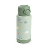 Done by Deer termosflaska med sugrör playground green 340 ml
