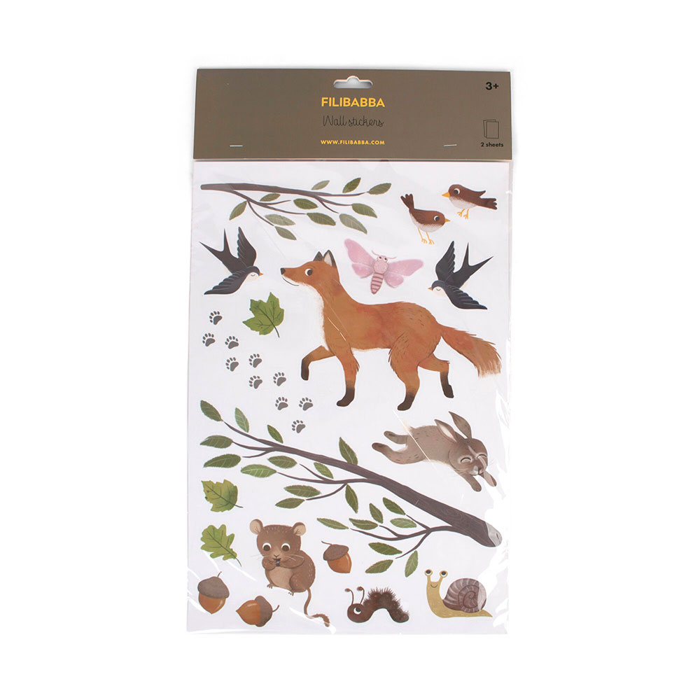 Filibabba väggdekoration Forest Friends