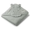 Liewood Albert badcape Hippo dove blue 6965