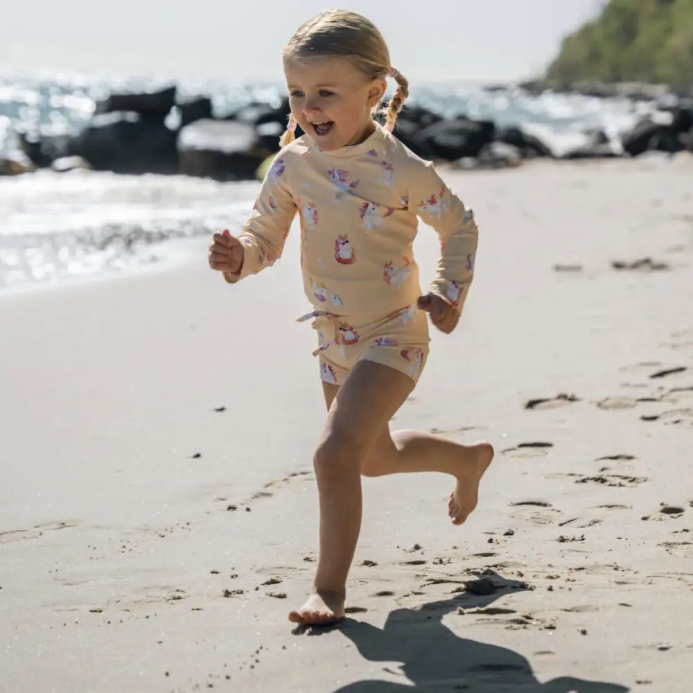 Filibabba nor – Uv-tröja långärmad 3-4 år – unicorn shores