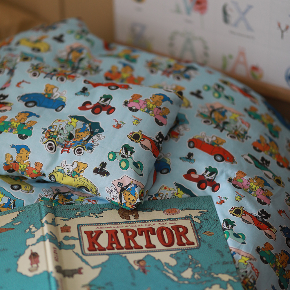 Rätt Start Bamse Påslakanset vagn/vagga