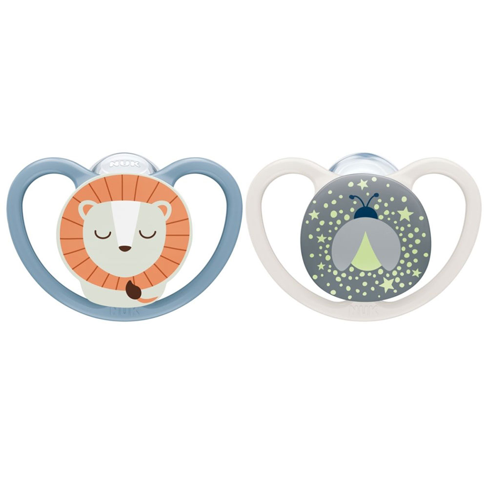 NUK napp perfect match air night lion 0-6 mån
