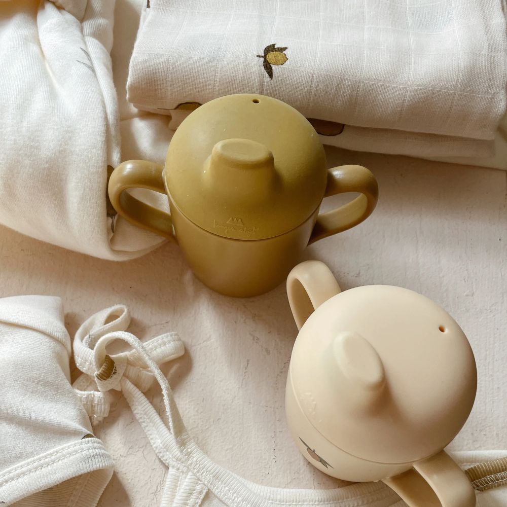 Konges Slöjd 2 Pack Sippy Cup Lemon-One Size