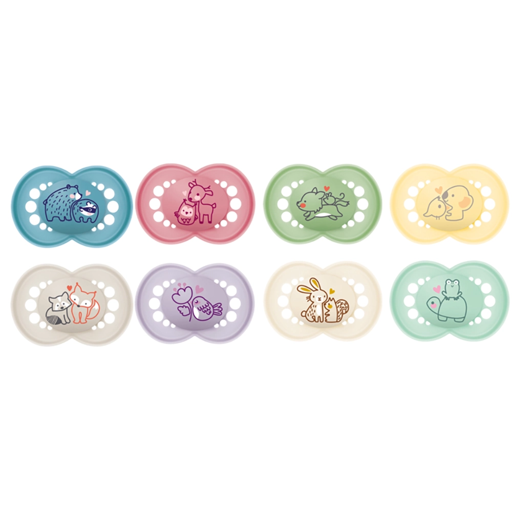 MAM Original 16-36 mån Silk Mix Blandade Färger 2p